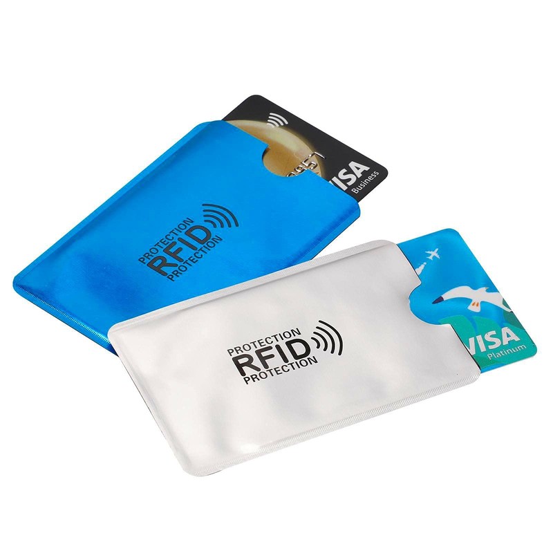 Luumxai 16 RFID Blocking Sleeves Set (10 Credit Card Holders