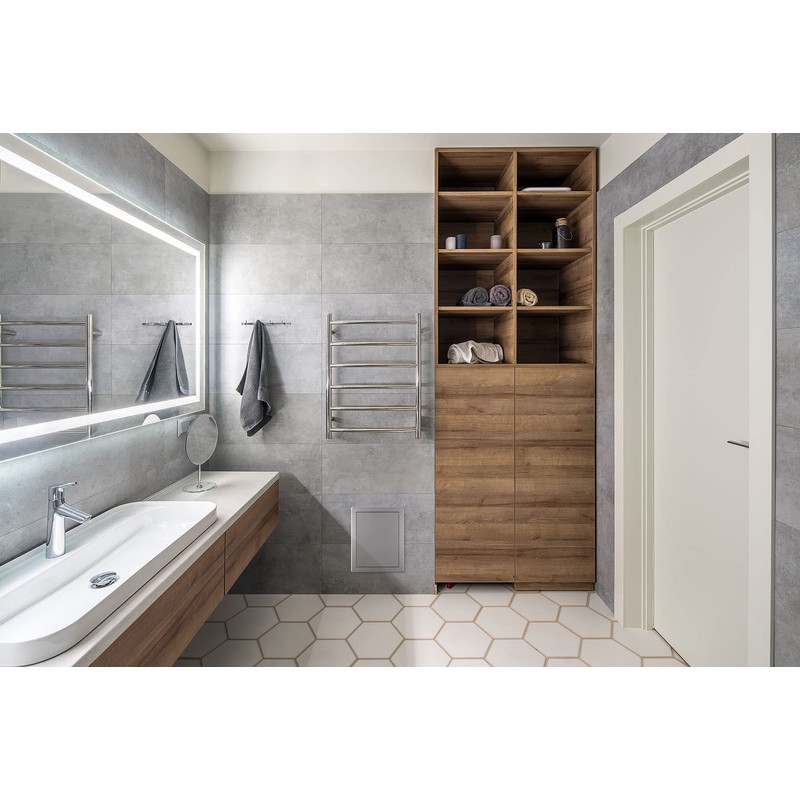 Awenta DT11SS Door Panel Satin Silver