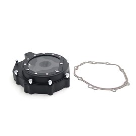 HTTMT MT049A- Engine Stator cover see through Compatible with Suzuki 2005-2008 GSXR1000 Black left