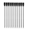 Pack of 10 Replacement D1 Black Ink Refills for Tech
