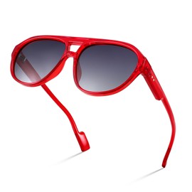 FEISEDY Sunglasses Women Men Polarized, Small 70s Aviator Frame, Retro Vintage Sun Glasses B2373