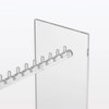 MUJI 18958207 Acrylic Necklace and Earring Stand, Approx. Width 2.6