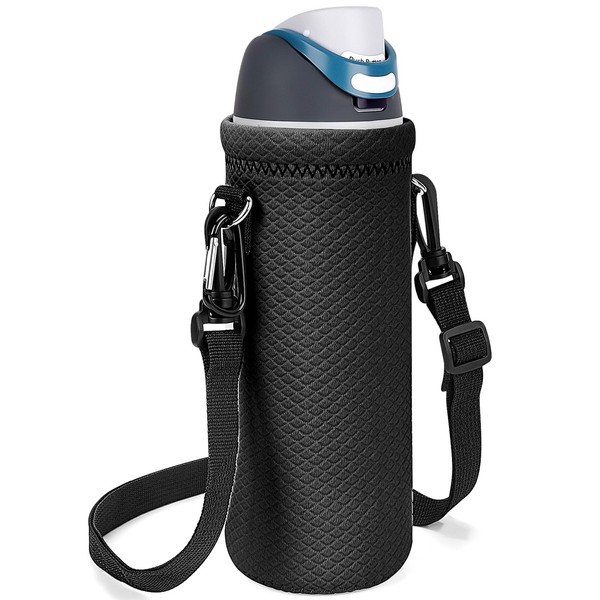 Linkidea Neoprene Water Bottle Carrier Bag Compatible with Owala FreeSip