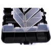 Fishing Tackle Boxes Double-Layer 16-Compartments Fishing Tackle Container Fishing Lure