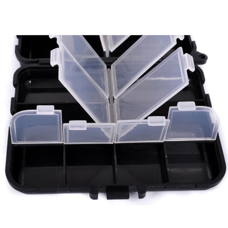 Fishing Tackle Boxes Double-Layer 16-Compartments Fishing Tackle Container Fishing Lure