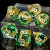 KERWELLSI Resin Lord of The Rings DND Dice Set D&D