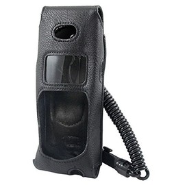 Artisan Power Black Vinyl Holster for Polycom SpectraLink Netlink i640 | with Metal Belt Clip | Best with PTX110, PTX140, PTX151, RNP2400, 3626, 3636 | Matches OEM Part Number PTO601