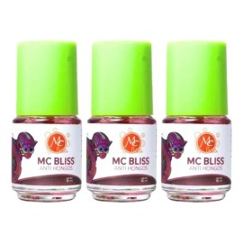 Pack Mayoreo Antihongos Bliss Esmalte Uñas Nails Rojo