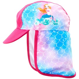 Playshoes Swimming Cap Headgear Unisex Children, Mermaid, 49, mermaid