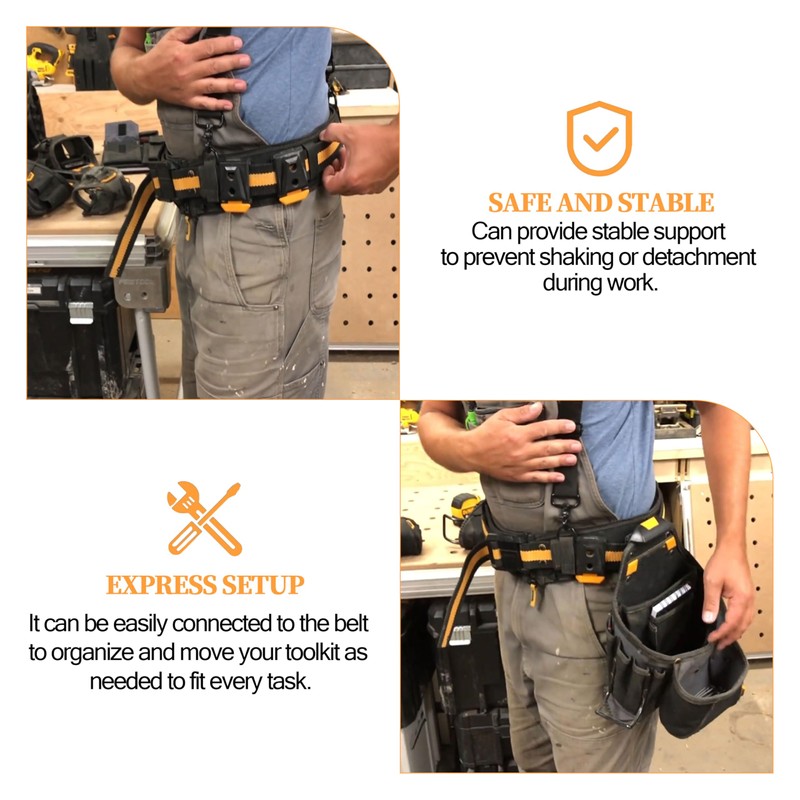 Tool Belt Clip Fits for TOU-CT Models ClipTech Pouches (1Pcs)