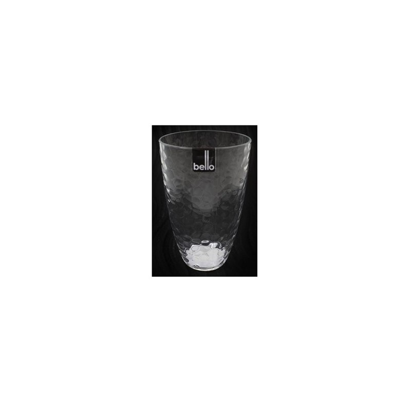 "Bello" Set of 4 Tall Clear Re-usable Plastic Tumbler Ideal