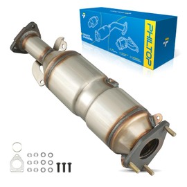 PHILTOP Rear Catalytic Converter Kit Direct-Fit Fit For 2003-2007 Accord 2.4L - Replace# 82895, 642189, 4040 Stainless Steel (EPA Compliant)