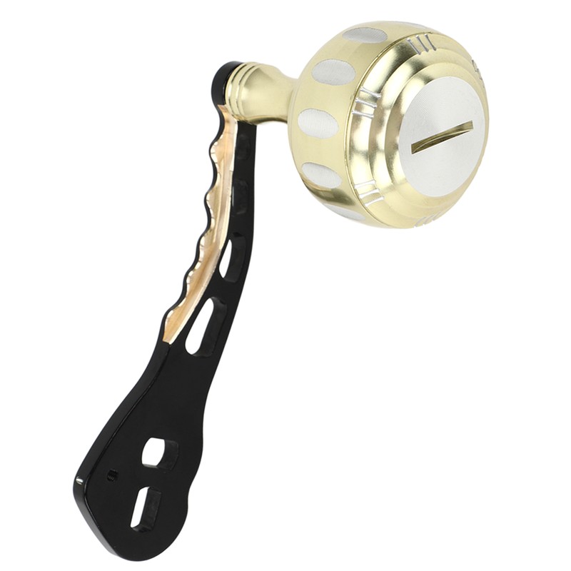 Fishing Reel Handle Aluminum Alloy Prevent Slip Ergonomic Replacement Baitcasting