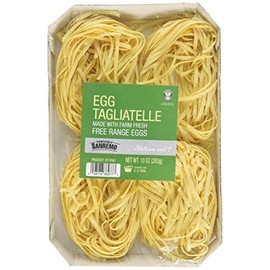 Compagnia Sanremo Pasta Italian Egg Tagliatelle Pasta - Non-Gmo, Free Range Egg Traditional Tagliatelle - 10 Oz (Pack Of 1) - Product Of Italy