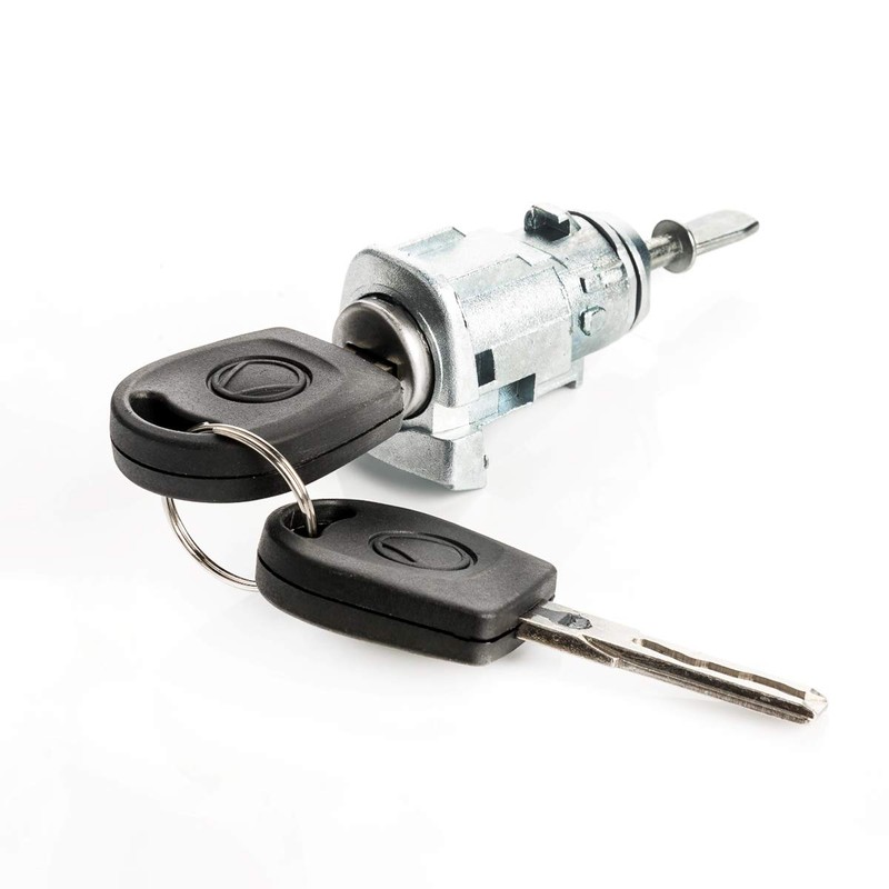 LST Lock Cylinder Door Lock with Two Keys Front Left