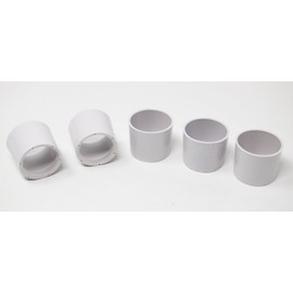 Visua Light Lamp Holder Spare Skirt. 28mm Fitting Diameter. Short and Long Options. White. (Short 5 Pack)