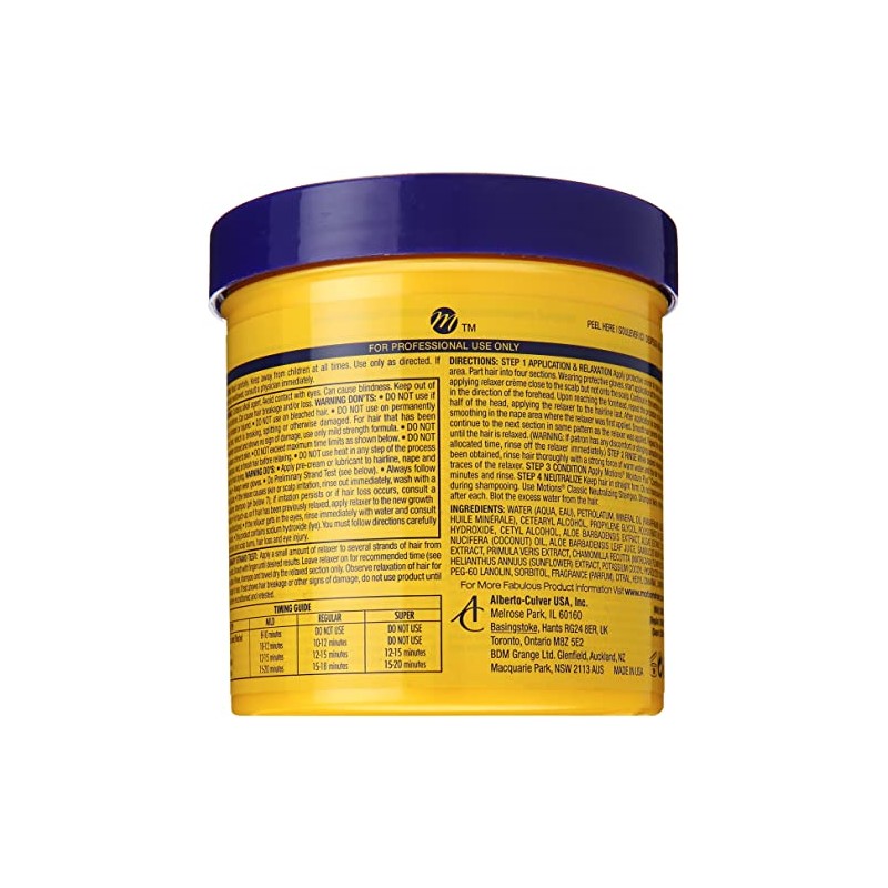 Motions Super Hair Relaxer, 15 Ounce