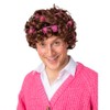 Wicked Costumes Ault Granny Wig with Rollers - Brown