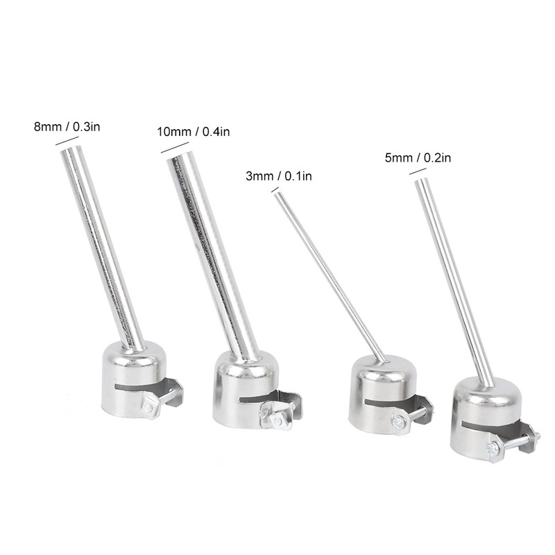 4Pcs Oblique Nozzle Lengthened 850 for Hot Air Gun Soldering