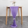 Time to Sparkle 2PCS 10FT Chiffon Table Runner Wedding Decor