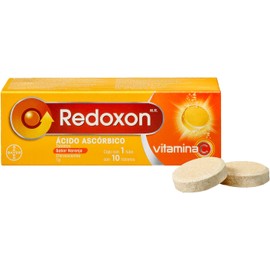 Redoxon Sabor Naranja Tableta Efervescente 1 G, 10 Tabletas