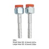 20PCS Air Conditioning Hose Barb Fitting Straight Aluminum High Strength