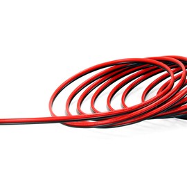 AWG18 Electric Wire, 6.6 ft (2 m), Red and Black