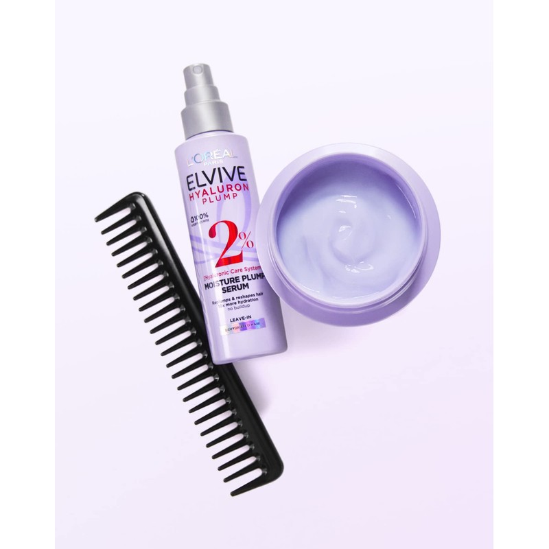 L'Oreal Paris, Hair Mask, Moisturising & Plumping, Elvive Hyaluron Plump