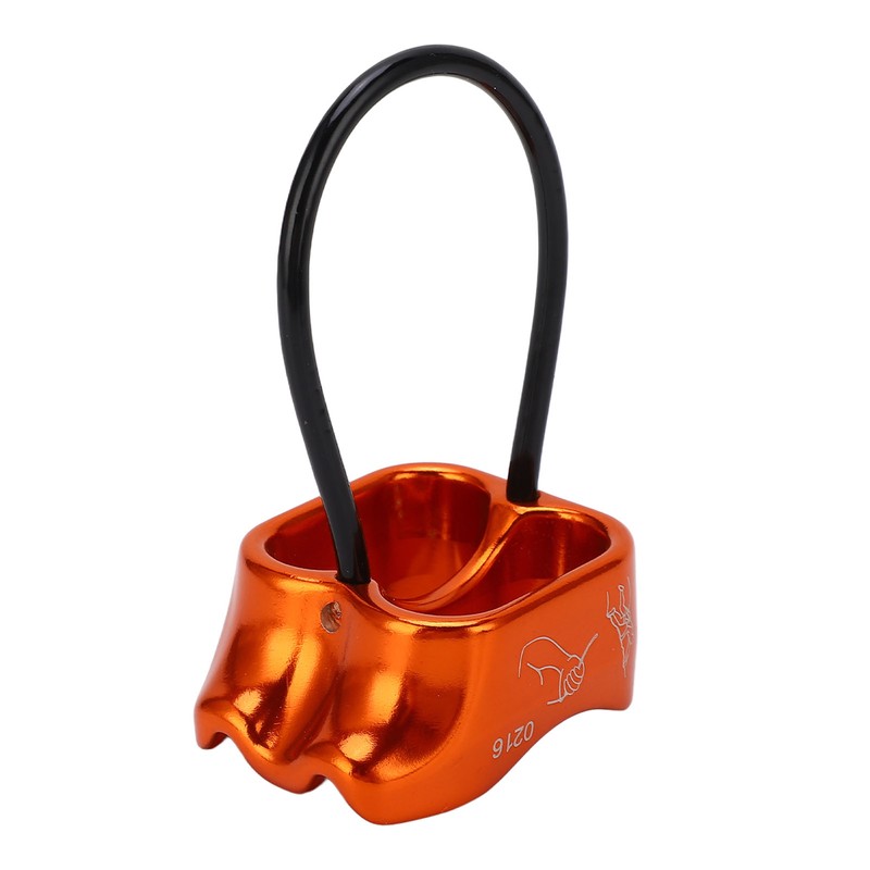 Rappel Device Aluminum Magnesium Alloy ATC Rappelling Descender for Outdoor