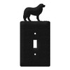 SWEN Products Great Pyrenees Metal Wall Plate Cover (Single Switch,