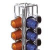 Jocca Rotating Coffee Capsule Holder 1646, Cast Iron Silver, 37