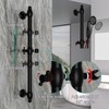 Brass Shower Slide Bar with Handheld Shower Head, Adjustable Height