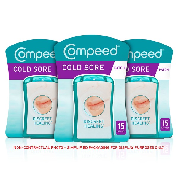 Compeed Compeed Cold Sore Discreet Healing Patch, 45 Patches (3