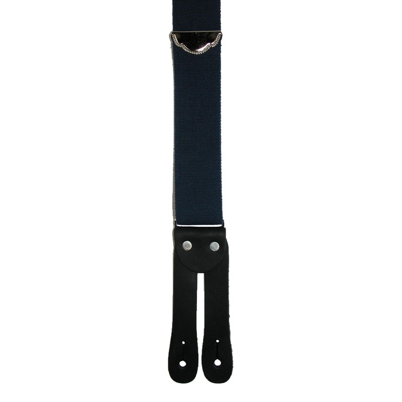 Welch Men's Elastic Button End Double Face Suspenders, Tan