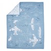 Bedtime Originals Little Aviator 3-Piece Airplane Nursery Baby Crib Bedding