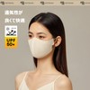 [MITSUHA] UVカットメッシュマスク 冷感マスク 接触冷感 UPF50+ 紫外線対策 洗える 3D立体 スポーツ 夏用