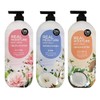 Real Moisture Body Wash 865ml -TJ: Bath & Shower Cleanser Coconut Almond Scent 2ea