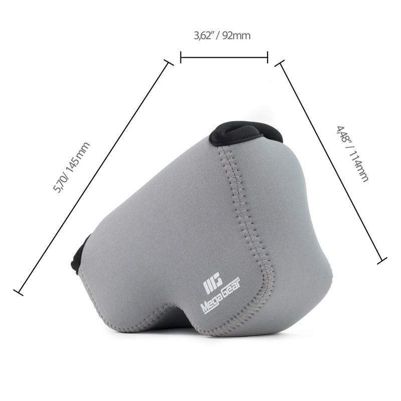 MegaGear ''Ultra Light'' Neoprene Camera Case Bag with Carabiner for