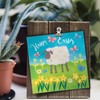 Religious Easter Cards - Easter Sheep, pack of 5 cards