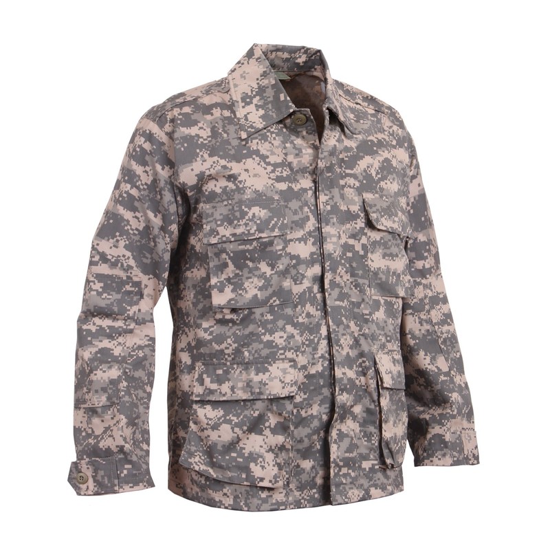 Rothco BDU Shirt - ACU Digital Camo, Large