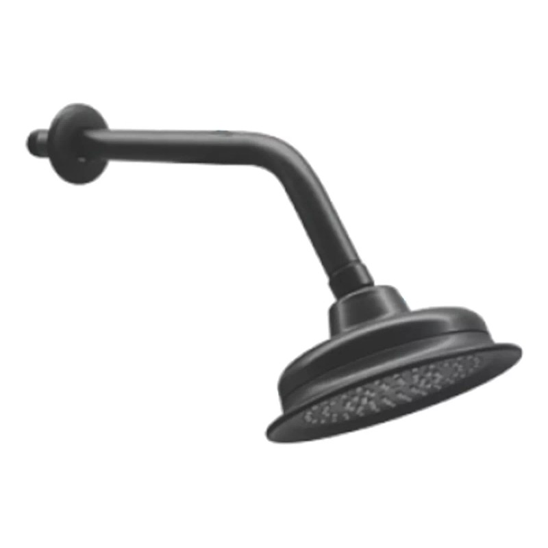 CNX Meer - Kit Con Regadera, Teléfono Y Accesorios Negro
