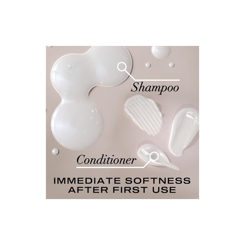 OGX, Shampoo Coconut Milk, Ideal para Cabello Seco y Dañado,