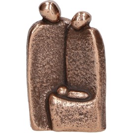 Mini Nativity Scene Bronze 3.5 x 5.5 x 1.8 cm Gift Boxed
