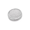 A ABSOPRO Car Bling Multimedia Knob Cover Interior Trim Decals
