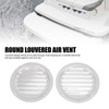 2PCS Round Louvered Air Vent Stainless Steel Marine Grade Rainproof