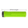 FIFTY-FIFTY MTB Grips, Single Lock-on Bicycle Grips Mountain Bike, Soft