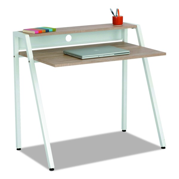 Safco Products Studio Writing Desk, White