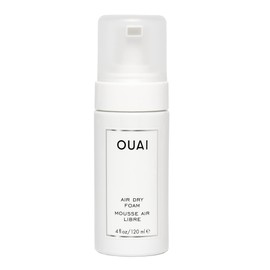 OUAI Air Dry Foam. Wash and Wear Mousse for Perfect Air-Dried Waves. Packed with Kale and Carrot Extract to Condition, Protect and Detangle Hair. Free from Parabens, Sulfates and Phthalates. (4 oz)