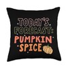 Pumpkin Spice Seasonal Throw Pillow