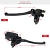 Brake Clutch Lever Master Cylinder Set for Motorcycles 0.9 inch